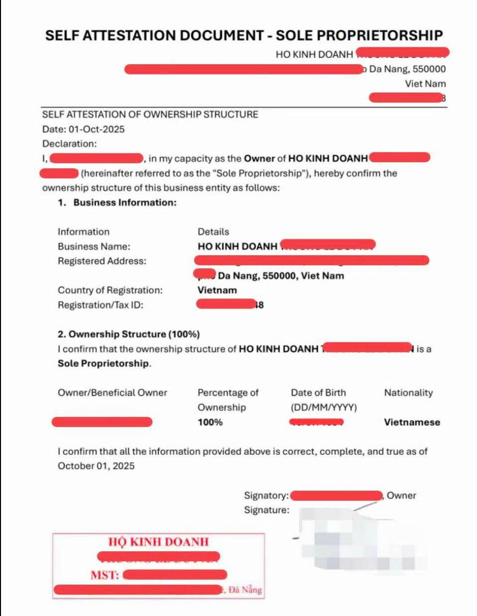 Case Study: Hành trình 2 tháng vượt qua vòng lặp Verification giữa Amazon Canada & Mỹ cùng KHN IP 4 Giấy tờ Self Attestation của mình đã tự soạn + nộp