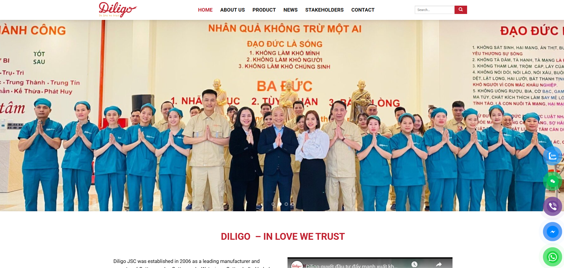 Khách hàng Diligo