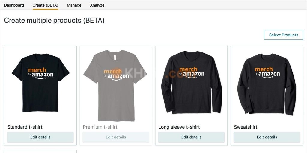Merch on Demand, là một dịch vụ độc đáo của Amazon hoạt động theo mô hình in theo yêu cầu (Print-on-Demand - POD)