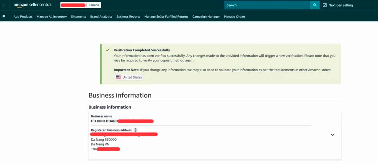 Case Study: Hành trình 2 tháng vượt qua vòng lặp Verification giữa Amazon Canada & Mỹ cùng KHN IP 3 sau khi nhờ sự can thiệp từ đội Account Governance Support