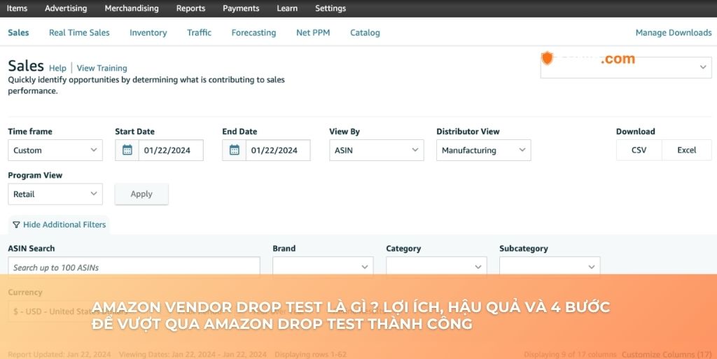 Trang chủ 18 Amazon Vendor Drop Test là gì