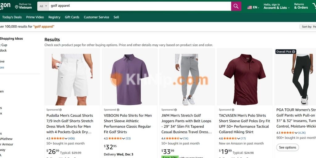 Bán thời trang golf trên Amazon: Chi phí, lợi nhuận và lộ trình để bắt đầu bán thời trang golf trên Amazon 1 Nghiên cứu sản phẩm và thị trường ngách