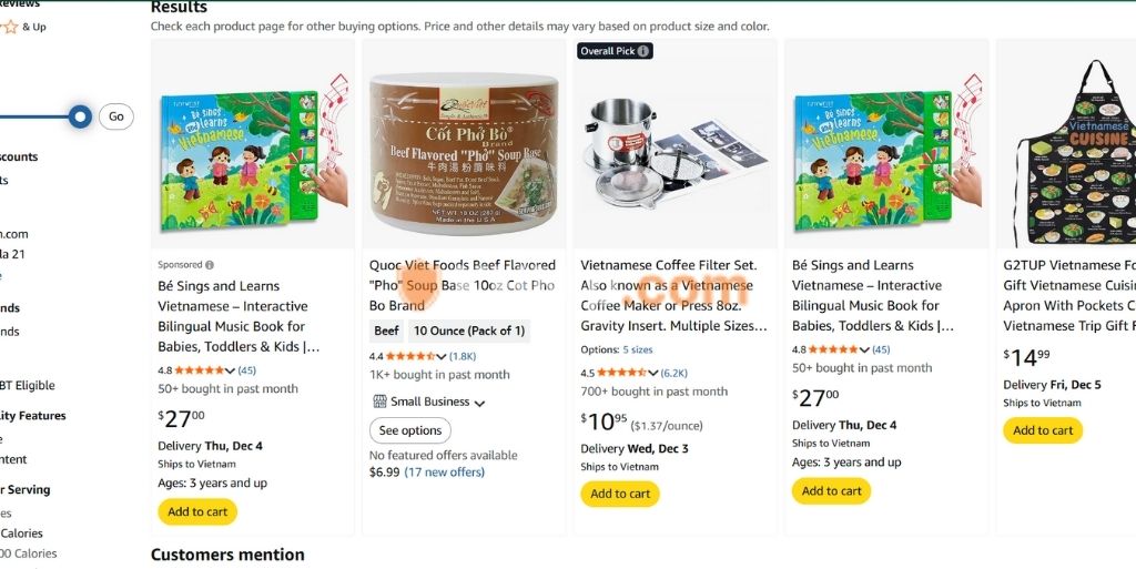 Top 5 mặt hàng việt nam được ưa chuộng trên sàn Amazon: Quy trình và thách thức 2 Nghiên cứu thị trường và lựa chọn sản phẩm ngách tiềm năng