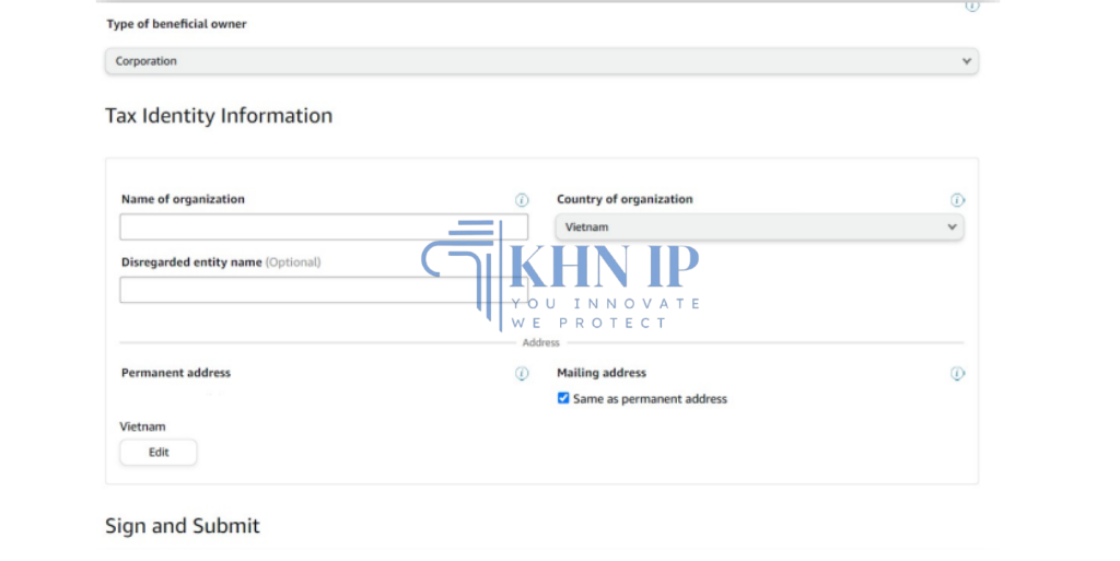 Phỏng vấn thông tin thuế