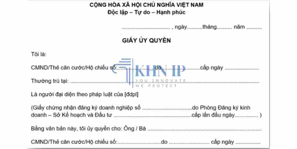 Thư ủy quyền